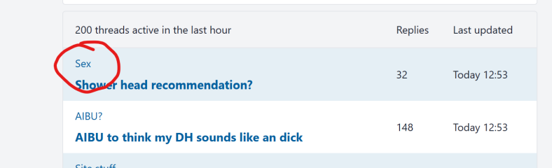 Why does my hidden topic keep showing up