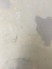 Removed old wallpaper - why's it blue underneath?
