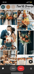 What colour bridesmaid dresses will go with my flowers?