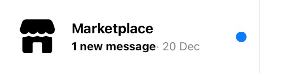 How do I get rid of messenger notification?  No actual message.