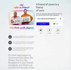 Sky upto £75 prepaid shopping card FREE 