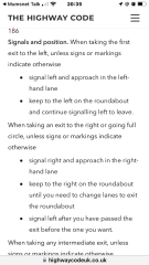 Roundabout with diagram , was I wrong?
