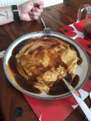 Pancakes - Anyone one else have them with gravy?