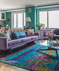 To put bright orange cushions on this sofa?
