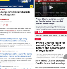 Harry and Meghan and the coronation.