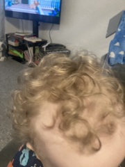 help me with my toddlers curly hair