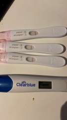Help with pregnancy test results please