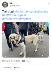 Standing for Women Glasgow 5th Feb