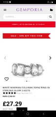 Dress ring - not real! - on a budget