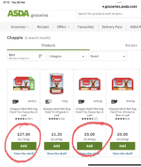 What item price increase has shocked you the most? 