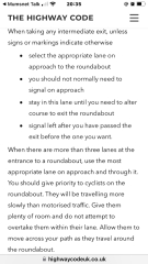 Roundabout with diagram , was I wrong?