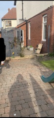 What to do with this outside space (with pictures)? 