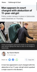 Girl abducted in Galashiels appears to have been held by transwoman