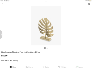 I need a large gold/brass thing. 