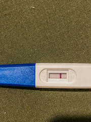 Can a faint positive disappear?