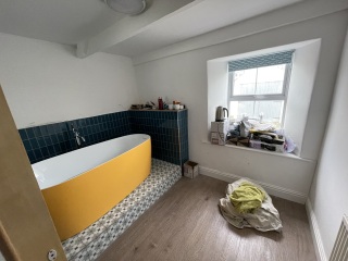 Suggestions for finishing bathrooms?
