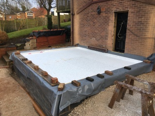 Self build extension 