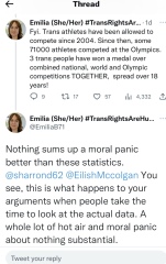 Elite sports people speaking up!