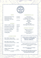 Chippy tea- what's your order?