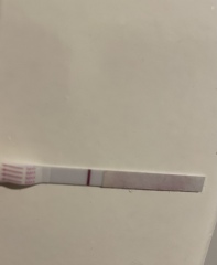 Faint line or line eyes? 
