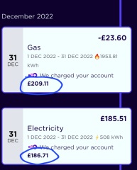 How much gas and electricity are we all using? (ours attached)