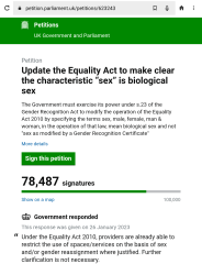 Petition to Update the Equality Act - thread 2