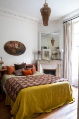To put bright orange cushions on this sofa?