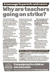 Teachers strike