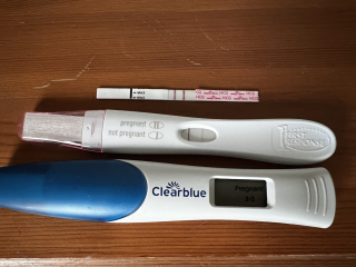 Pregnant after IVF
