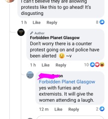 Standing for Women Glasgow 5th Feb