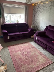 To put bright orange cushions on this sofa?