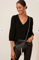 Satin slip skirt but what top?