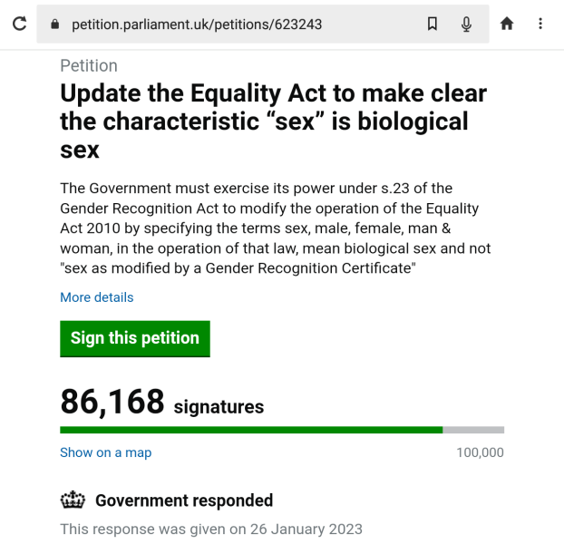Petition to Update the Equality Act / Thread 3