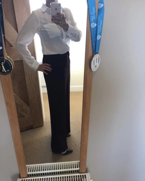Help me dress with a changed body shape? (Pics)