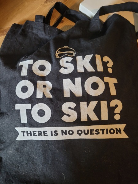 To ski or not to ski - just had big row