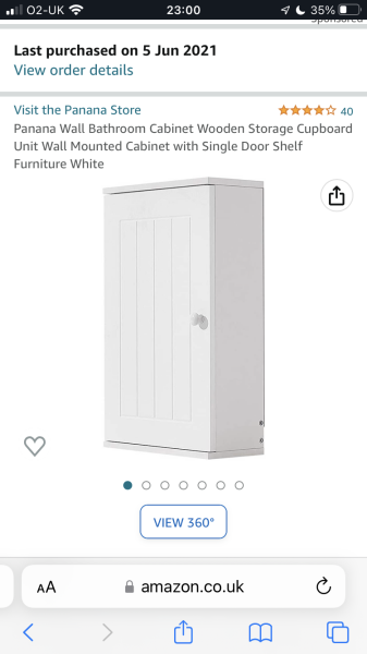 Need the narrowest bathroom cabinet!