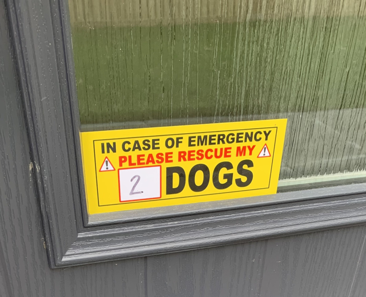 More specifically, could you get everyone out of the house, blindfolded, in under a minute?