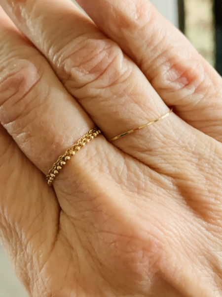 Show me your lovely simple rings