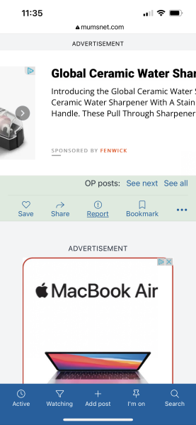 Ads now covering entire page ☹️