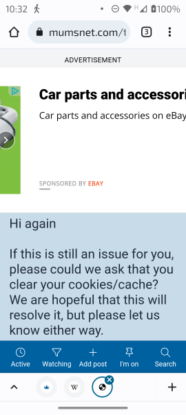 Ads covering a third of the page