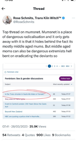 Is the Trans shooter in Nashville Male or Female?
