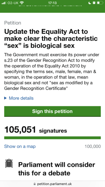 Petition to Update the Equality Act / Thread 3