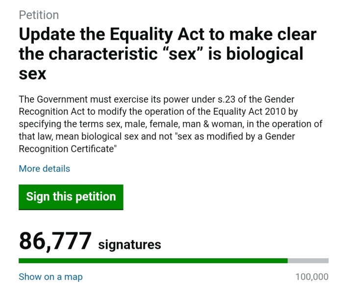 Petition to Update the Equality Act / Thread 3