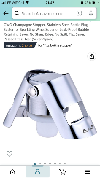 Sparkling wine & wine stoppers
