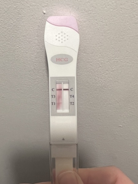 Faint bfp, then bfp