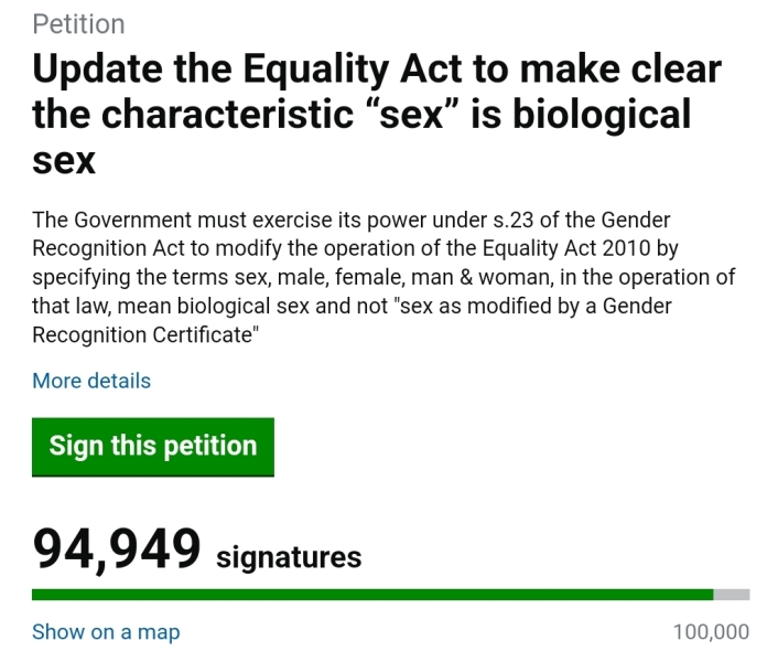 Petition to Update the Equality Act / Thread 3