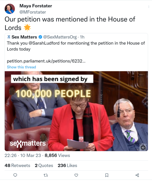 Petition to Update the Equality Act / Thread 3