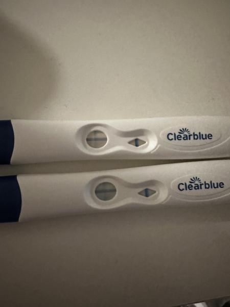 Faint positive Clear Blue