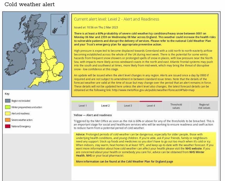 Winter Weather Outlook. Part 2: Into January '23
