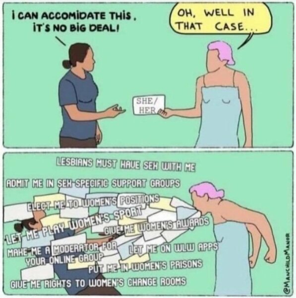 Grey area on trans rights 